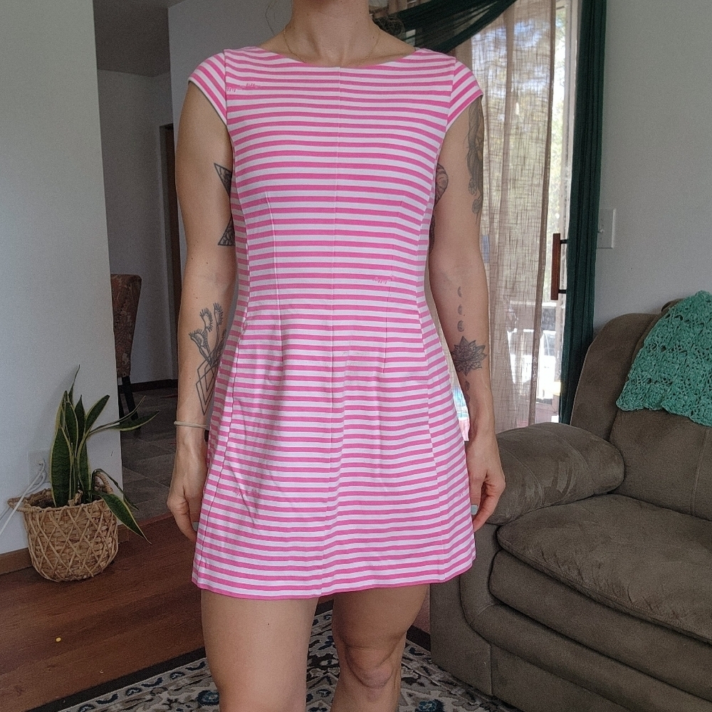 Lilly Pulitzer Briella Striped Mini Dress Size Small